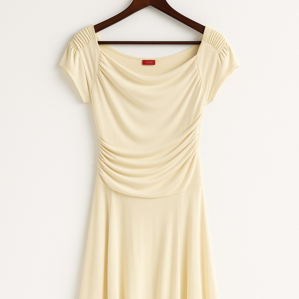 Elegant Cream Dress